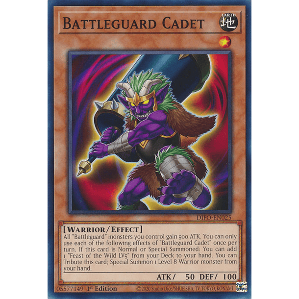Battleguard Cadet - DIFO-EN025 - Common 