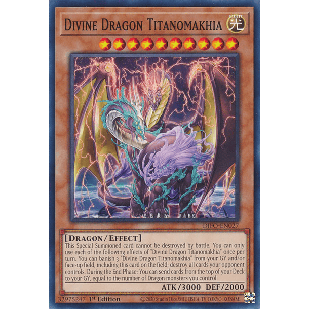 Divine Dragon Titanomakhia - DIFO-EN027 - Common