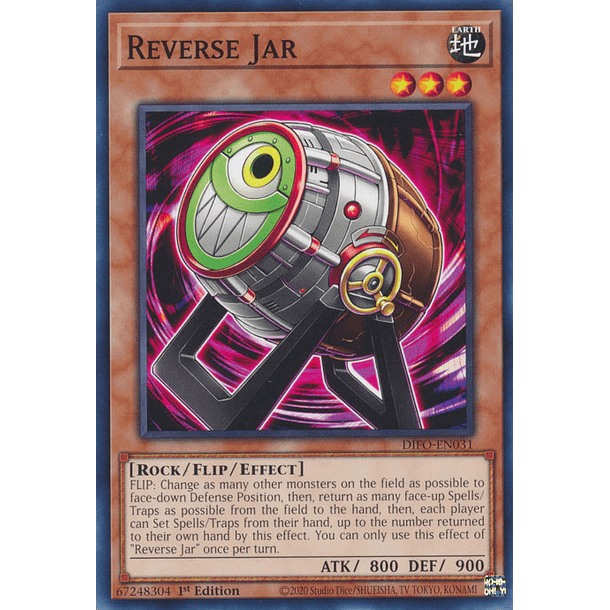 Reverse Jar - DIFO-EN031 - Common