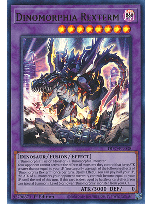 Dinomorphia Rexterm - DIFO-EN038 - Ultra Rare
