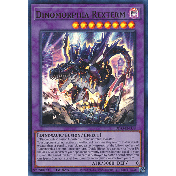 Dinomorphia Rexterm - DIFO-EN038 - Ultra Rare