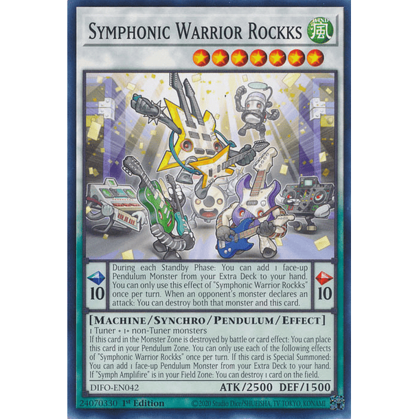 Symphonic Warrior Rockks - DIFO-EN042 - Common