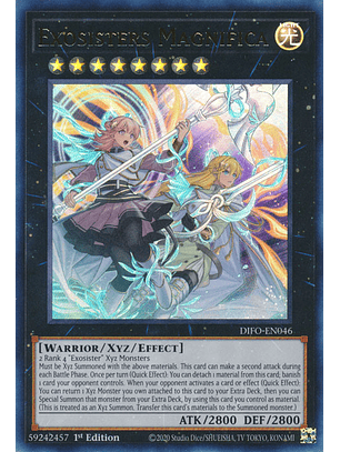 Exosisters Magnifica - DIFO-EN046 - Ultra Rare 