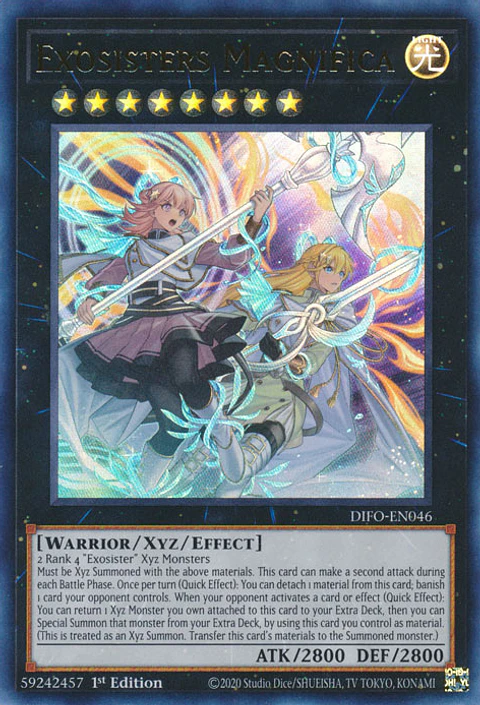 Exosisters Magnifica - DIFO-EN046 - Ultra Rare 