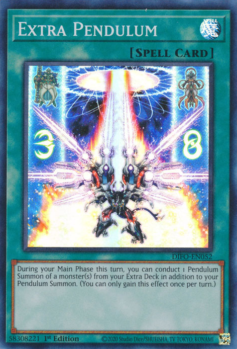 Extra Pendulum - DIFO-EN052 - Super Rare 1
