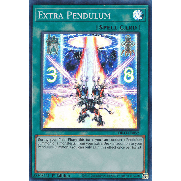 Extra Pendulum - DIFO-EN052 - Super Rare