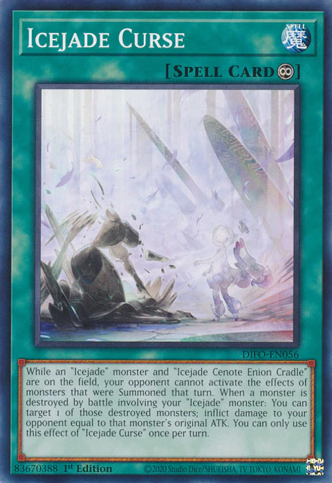 Icejade Curse - DIFO-EN056 - Common