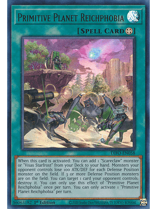 Primitive Planet Reichphobia - DIFO-EN058 - Ultra Rare