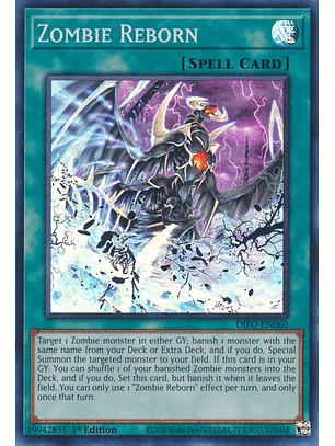 Zombie Reborn - DIFO-EN060 - Super Rare