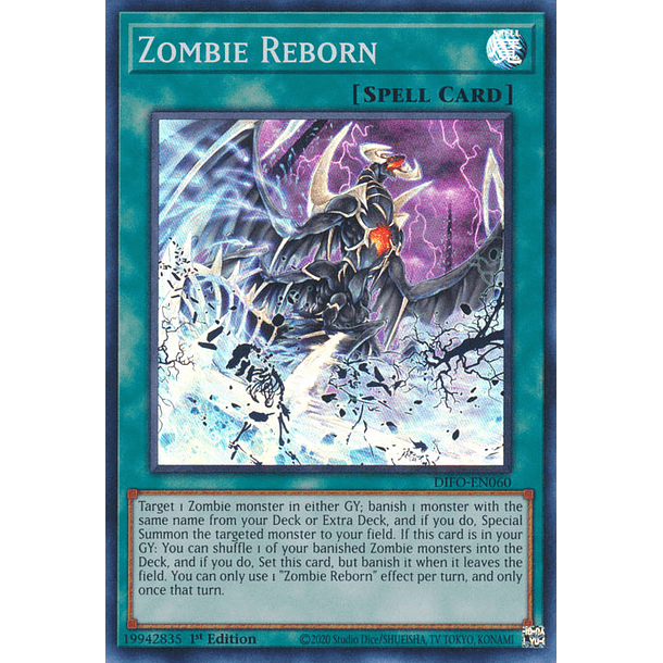 Zombie Reborn - DIFO-EN060 - Super Rare