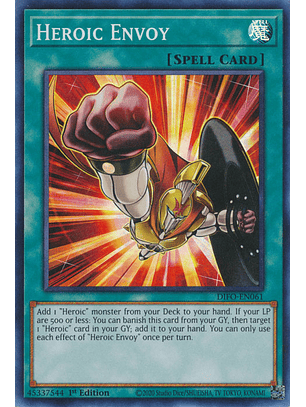 Heroic Envoy - DIFO-EN061 - Super Rare