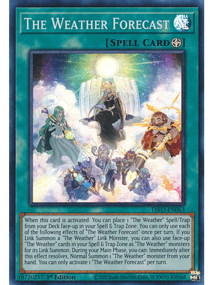 The Weather Forecast - DIFO-EN063 - Super Rare