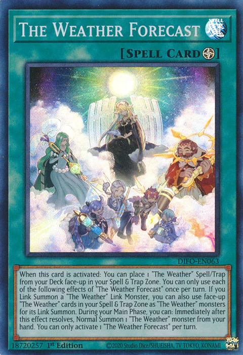 The Weather Forecast - DIFO-EN063 - Super Rare