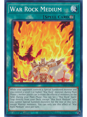 War Rock Medium - DIFO-EN065 - Common