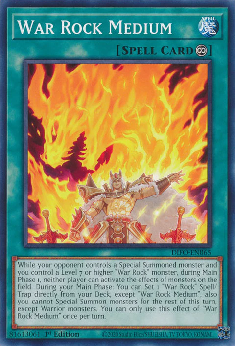 War Rock Medium - DIFO-EN065 - Common