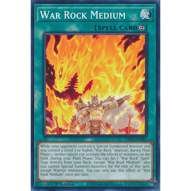 War Rock Medium - DIFO-EN065 - Common