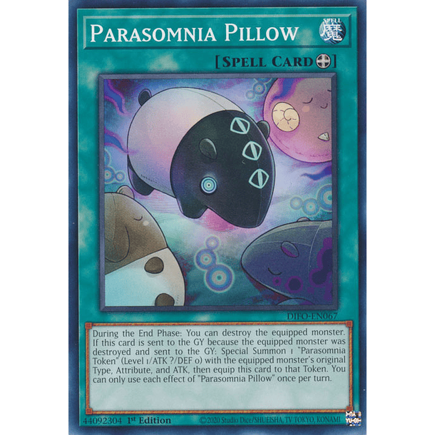 Parasomnia Pillow - DIFO-EN067 - Common