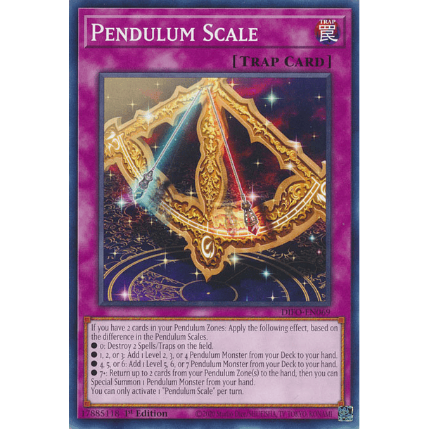 Pendulum Scale - DIFO-EN069 - Common 