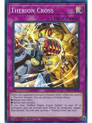 Therion Cross - DIFO-EN070 - Super Rare 