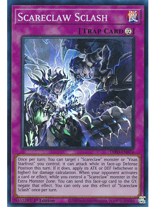 Scareclaw Sclash - DIFO-EN074 - Super Rare