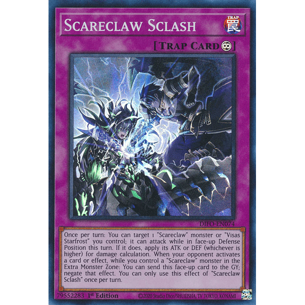 Scareclaw Sclash - DIFO-EN074 - Super Rare