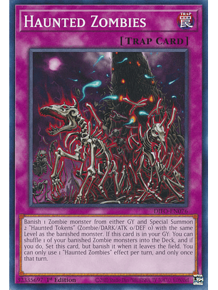 Haunted Zombies - DIFO-EN076 - Common
