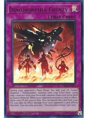Dinomorphia Frenzy - DIFO-EN077 - Ultra Rare