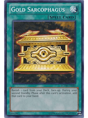 Gold Sarcophagus - LCYW-EN080 - Common