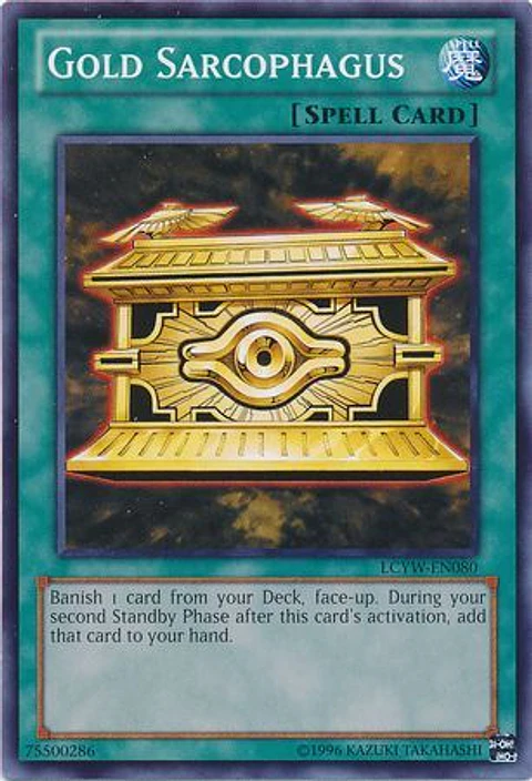 Gold Sarcophagus - LCYW-EN080 - Common