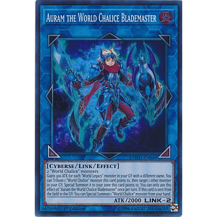 Auram the World Chalice Blademaster - COTD-EN049 - Super Rare