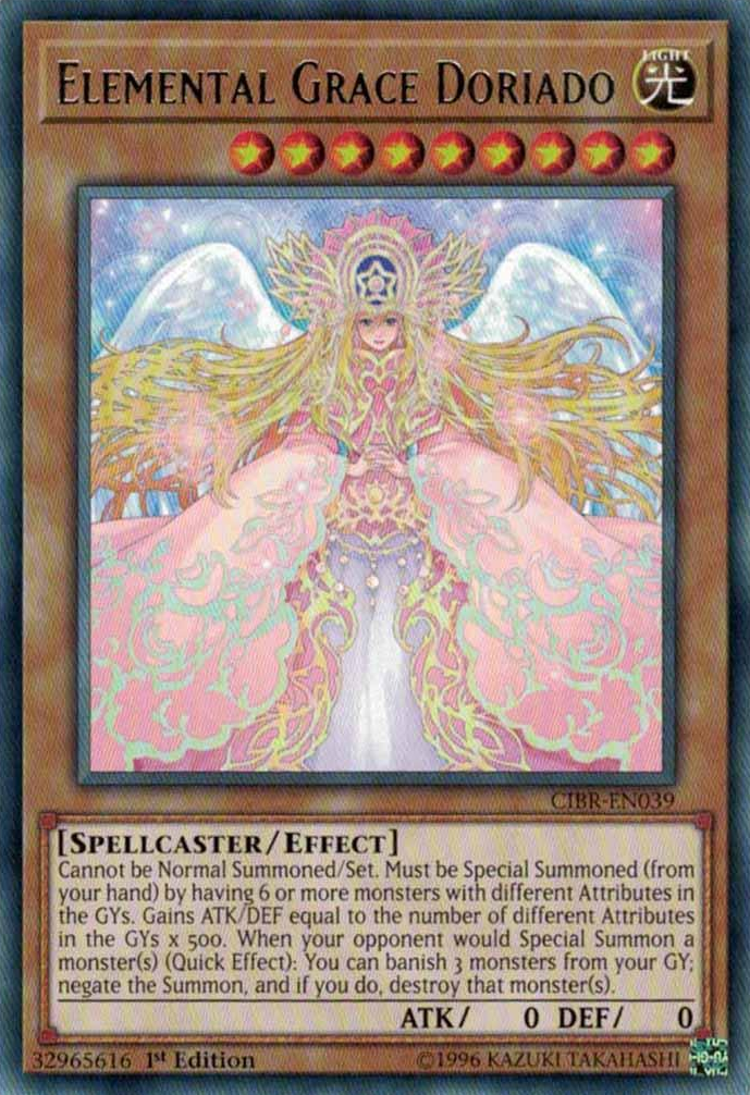 Elemental Grace Doriado - CIBR-EN039 - Rare  1
