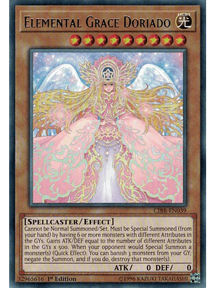 Elemental Grace Doriado - CIBR-EN039 - Rare 