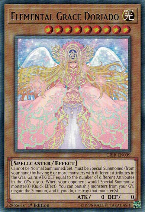 Elemental Grace Doriado - CIBR-EN039 - Rare 