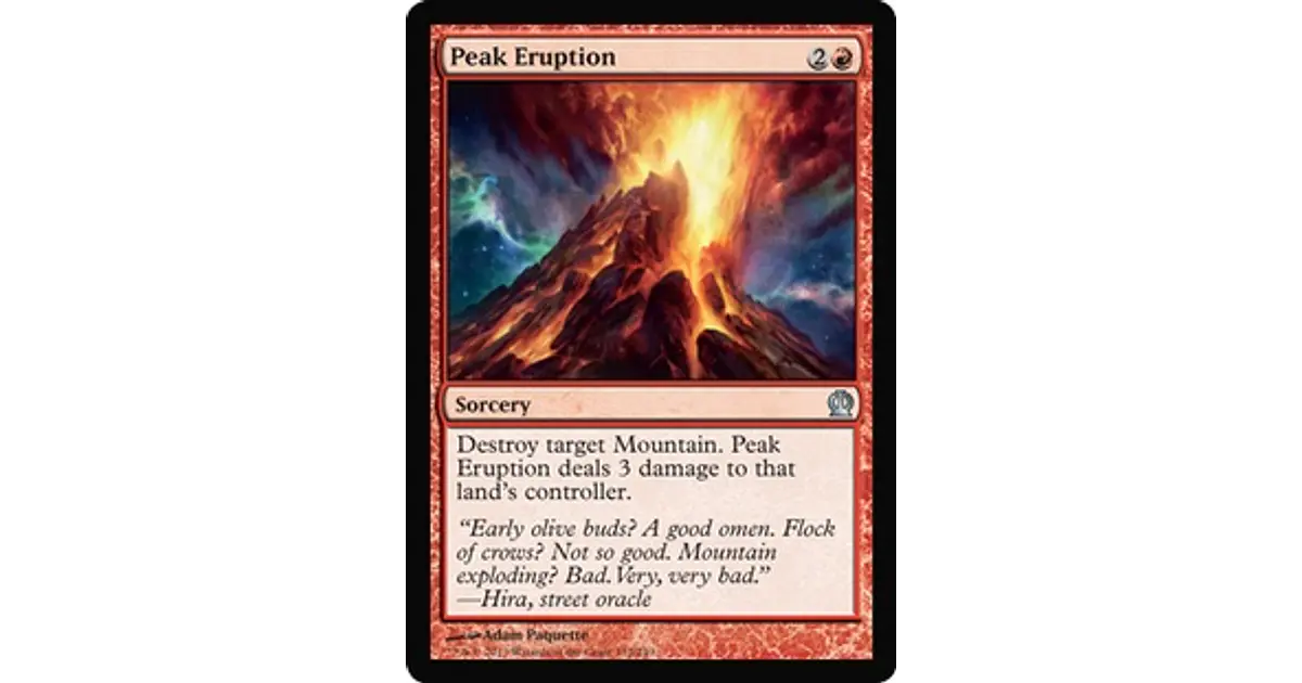 Peak Eruption - THS