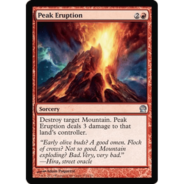 Peak Eruption - THR