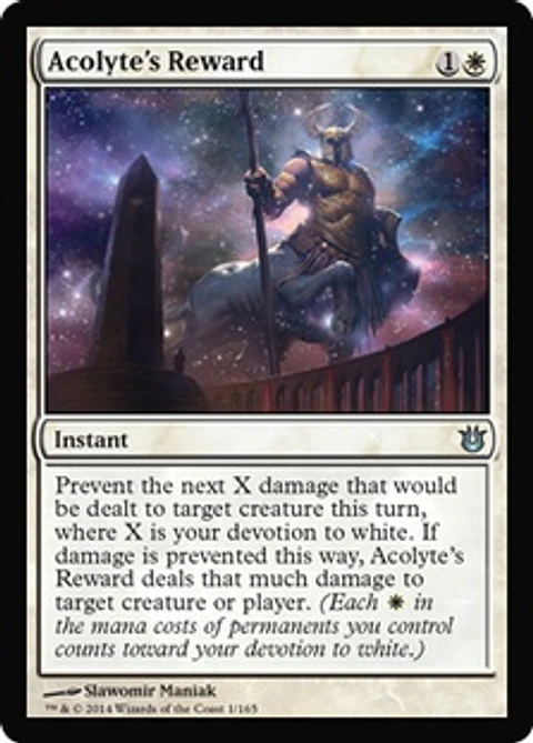 Acolyte's Reward - BOG