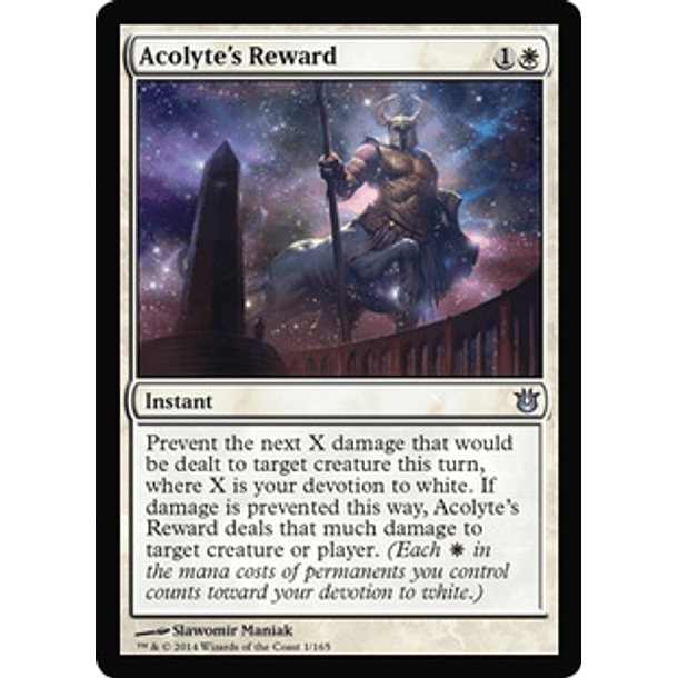 Acolyte's Reward - BOG