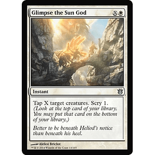 Glimpse the Sun God - BOG