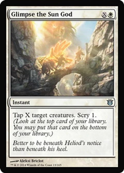 Glimpse the Sun God - BOG