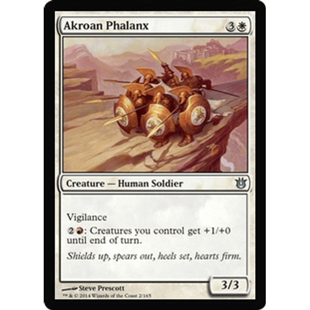 Akroan Phalanx - BOG