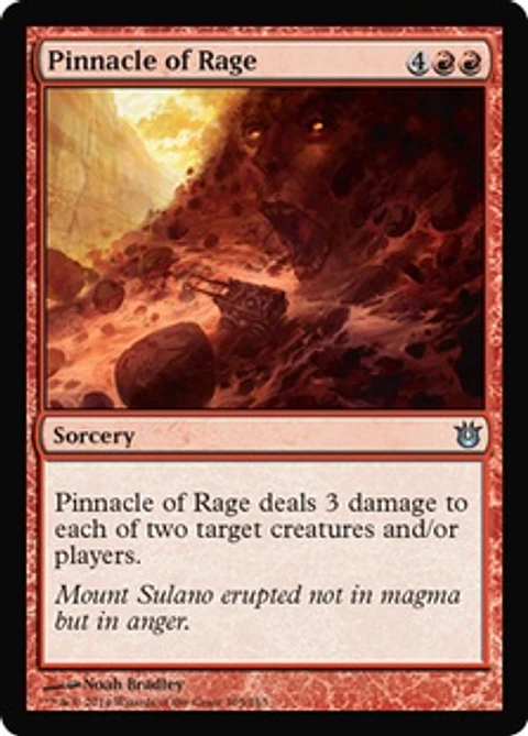 Pinnacle of Rage - BOG