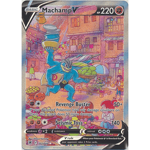 Machamp V - 172/189 - Alternate Art Ultra Rare