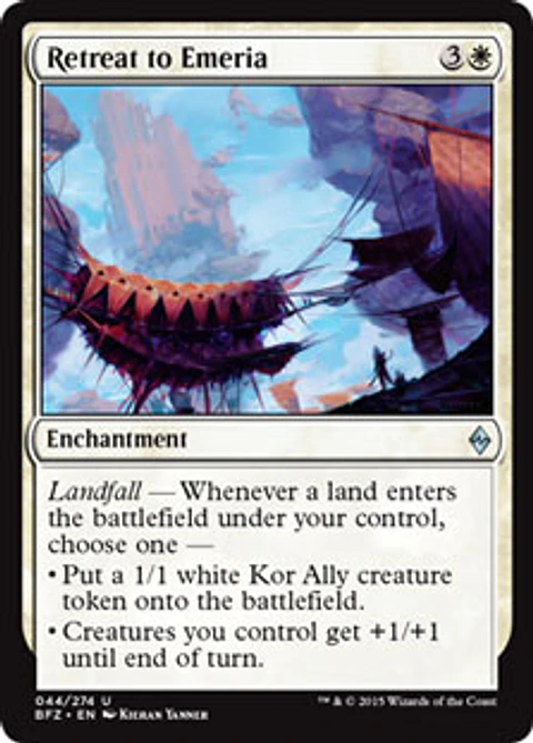 Retreat to Emeria - BFZ