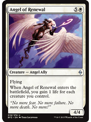 Angel of Renewal - BFZ