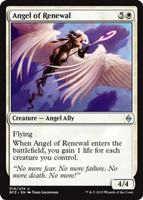 Angel of Renewal - BFZ