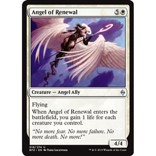 Angel of Renewal - BFZ