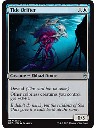 Tide Drifter - BFZ - U