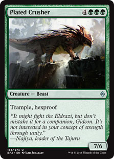 Plated Crusher - BFZ 1