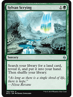 Sylvan Scrying - BFZ