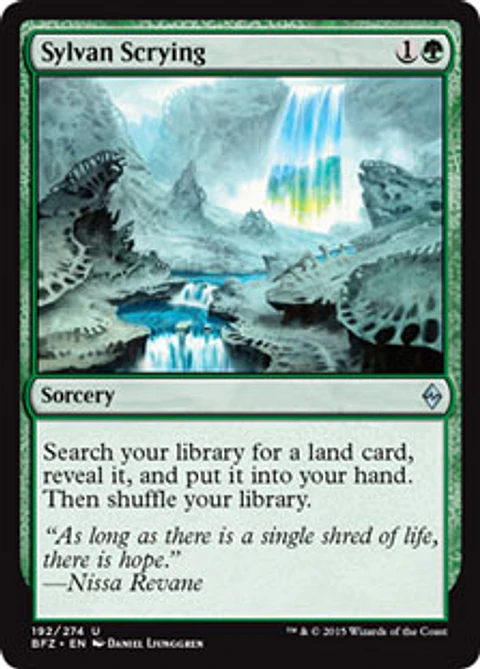 Sylvan Scrying - BFZ
